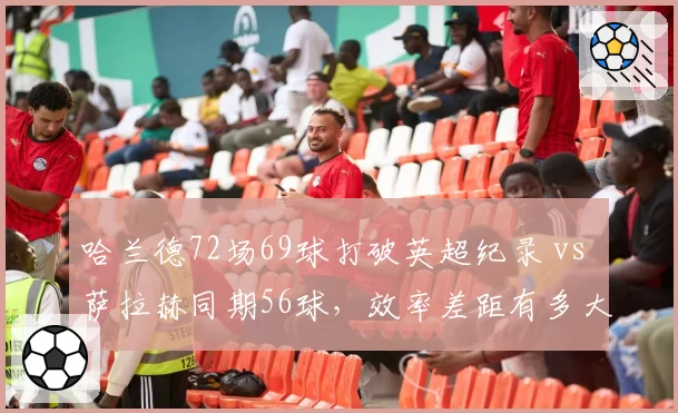 哈兰德72场69球打破英超纪录 vs 萨拉赫同期56球，效率差距有多大？